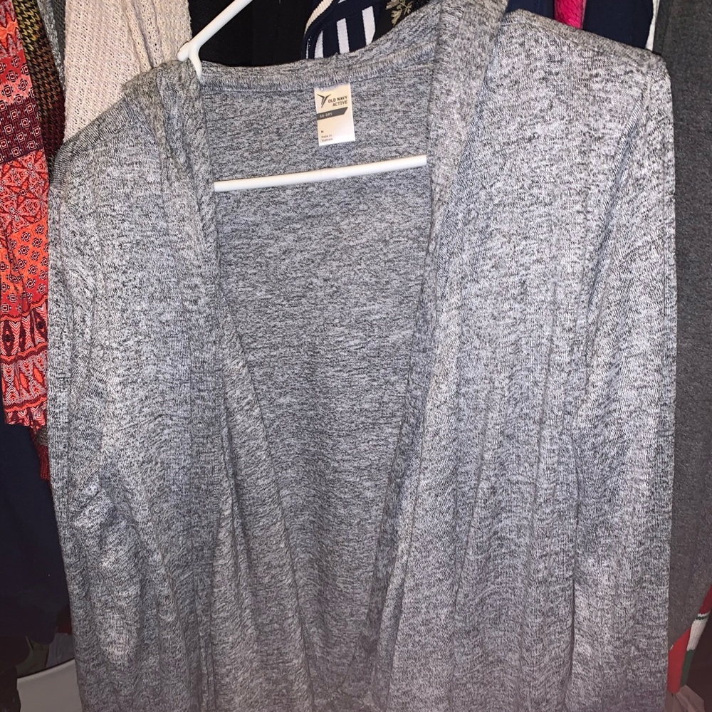 Old Navy Active Long Cardigan with hood